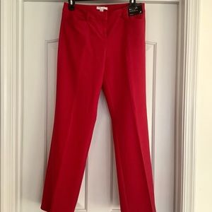 New York & Company 7th Avenue Bootcut Stretch Women’s Pants 4p NWT Berry